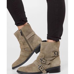 Kendall + Kylie Light Green Nori Boots